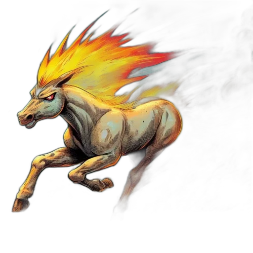 dragon, creature, animal, staff, concept art, fantasy art, pixel art, watercolor transparent PNG cut-out