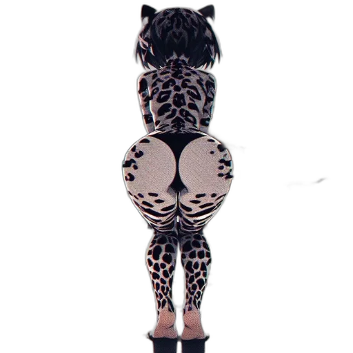 animal, dress, jewelry, creature, 3d render, concept art, cartoon, pixel art transparent PNG cut-out