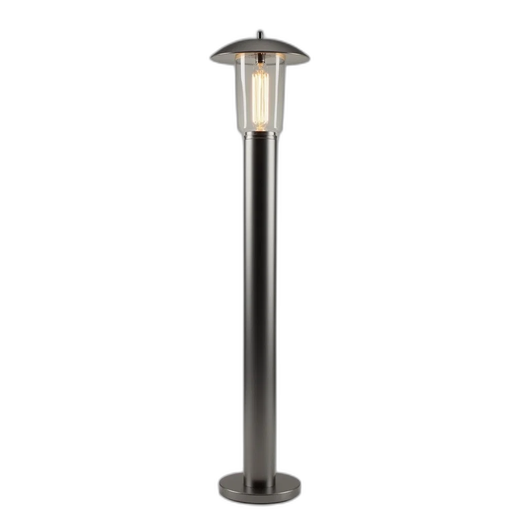 staff, umbrella, sword, 3d render, sleek, modern, steel, lamp transparent PNG cut-out