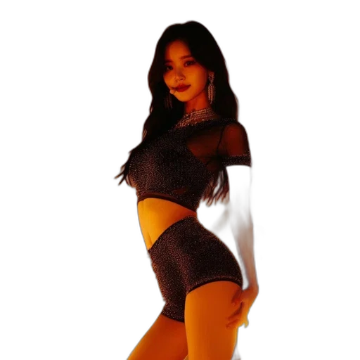 dress, 3d render, photorealistic, concept art, pixel art, neon lights, fire, group transparent PNG cut-out