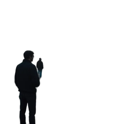 staff, jacket, umbrella, robot, 3d render, concept art, pixel art, photorealistic transparent PNG cut-out