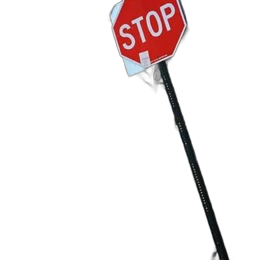 staff, weapon, umbrella, sword, tilted, stop, sign, stands transparent PNG cut-out