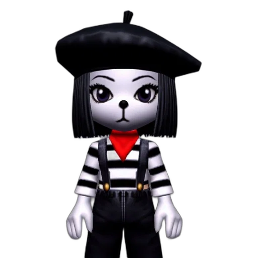 staff, hat, creature, robot, concept art, cartoon, 3d render, pixel art transparent PNG cut-out