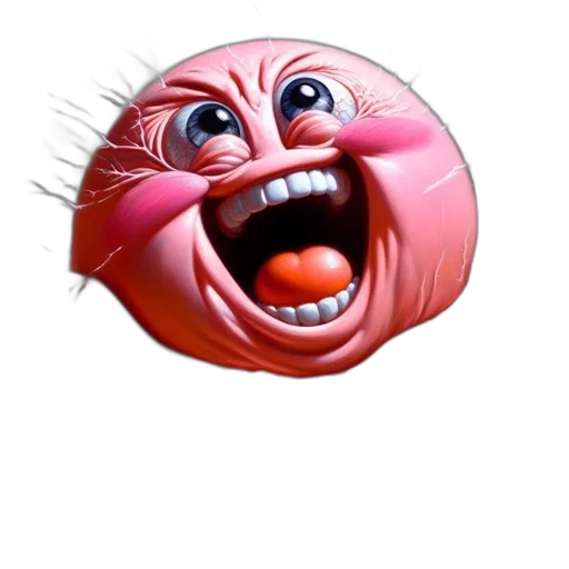 face, creature, mask, animal, photorealistic, 3d render, concept art, cartoon transparent PNG cut-out