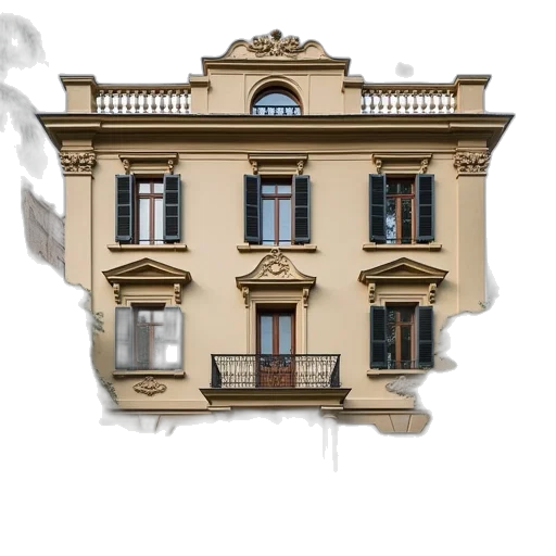 building, furniture, crown, face transparent PNG cut-out