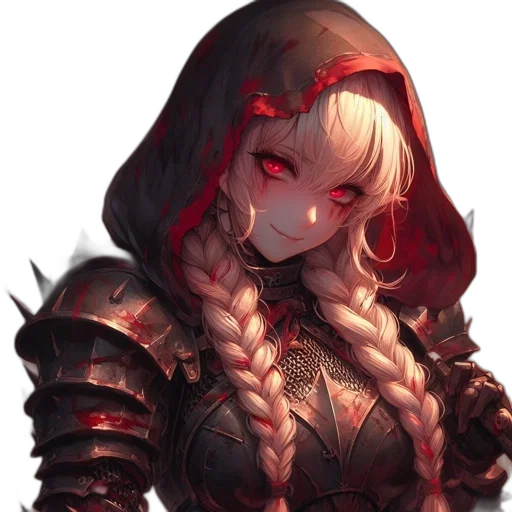 sword, face, weapon, dragon, fantasy art, pixel art, concept art, anime transparent PNG cut-out