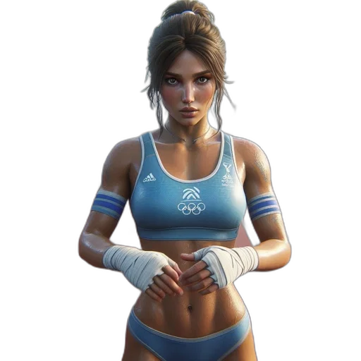 weapon, staff, face, jacket, concept art, pixel art, photorealistic, fantasy art transparent PNG cut-out