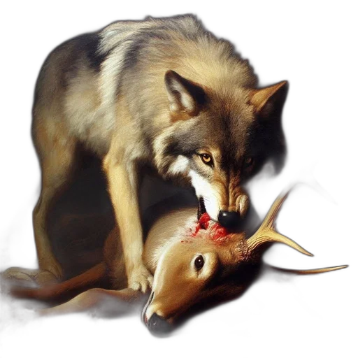 animal, food, weapon, creature, concept art, photorealistic, fantasy art, oil painting transparent PNG cut-out