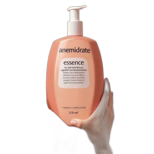 bottle, hair, anemiadraate, smooth, skin, essence, hand, treatment transparent PNG cut-out