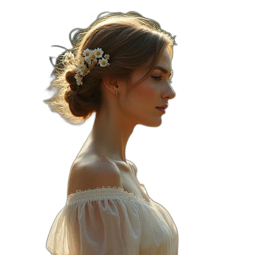 crown, dress, jewelry, staff transparent PNG cut-out