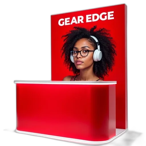 hair, furniture, crown, face, 3d render, red, white, display transparent PNG cut-out