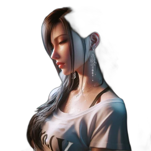 face, dragon, dress, mask, fantasy art, concept art, photorealistic, oil painting transparent PNG cut-out