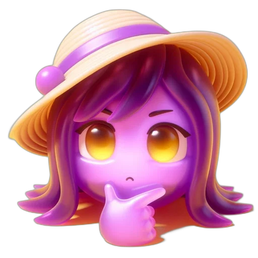 hat, creature, face, staff, pixel art, anime, vaporwave, fantasy art transparent PNG cut-out