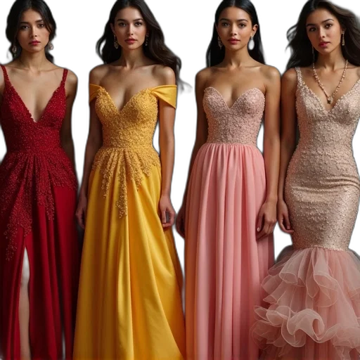 dress, golden, colorful, pastel transparent PNG cut-out