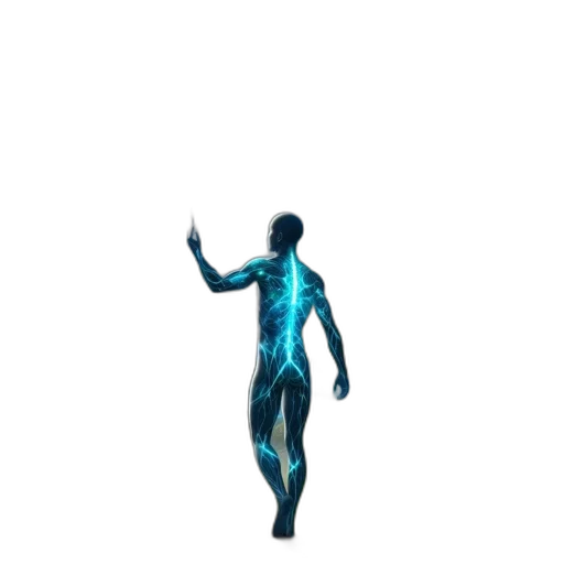 robot, creature, animal, dress, concept art, 3d render, vaporwave, pixel art transparent PNG cut-out