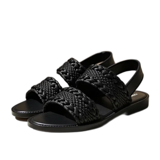 shoes, women, black, gladling transparent PNG cut-out