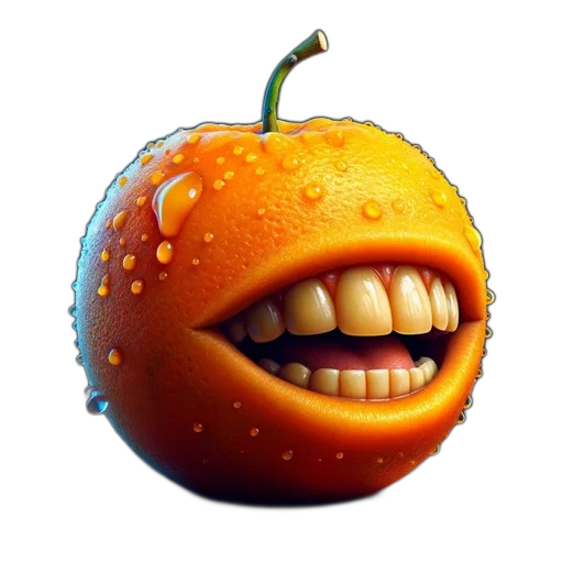 food, face, creature, animal, photorealistic, 3d render, concept art, pixel art transparent PNG cut-out