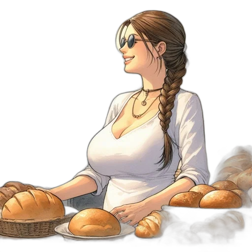 food, jewelry, concept art, photorealistic, fantasy art, pixel art, woman, long transparent PNG cut-out