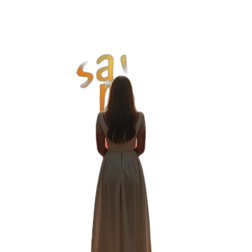 dress, jewelry, hair, crown, 3d render, concept art, photorealistic, fire transparent PNG cut-out