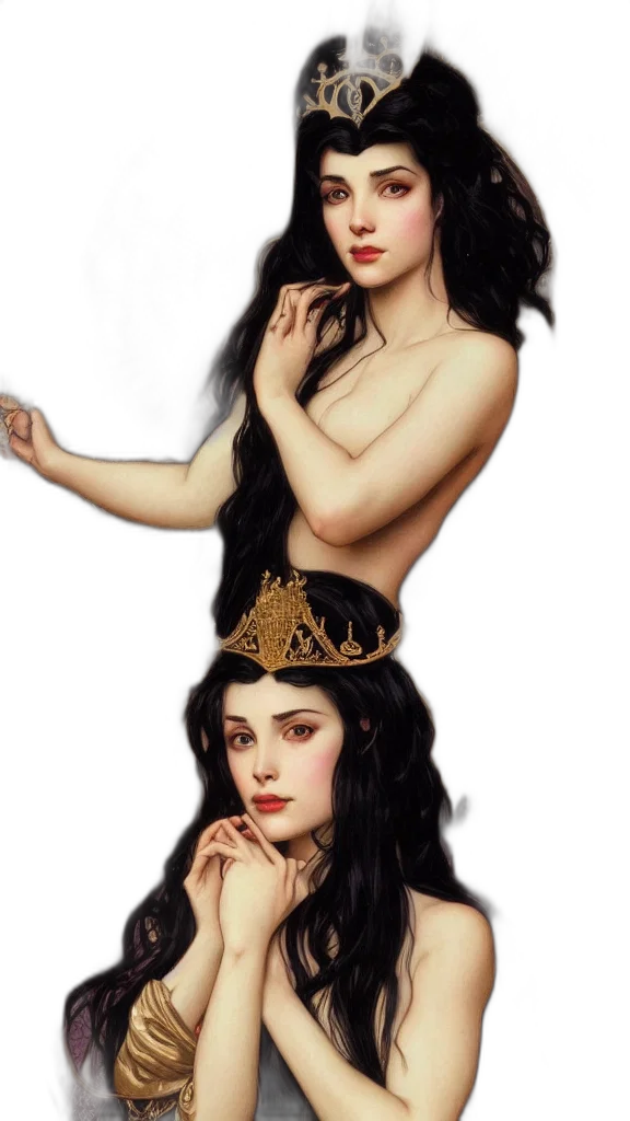 crown, jewelry, fantasy art, concept art transparent PNG cut-out