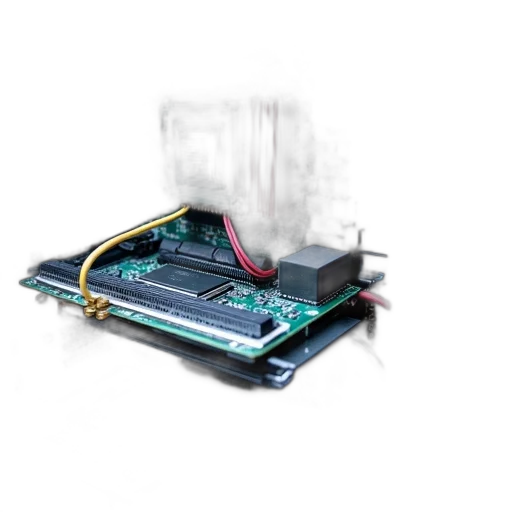 robot, 3d render, first, image, shows, interior, computer, case transparent PNG cut-out
