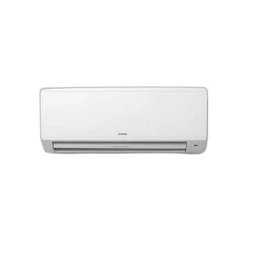 white, split, air, conditioner, background transparent PNG cut-out