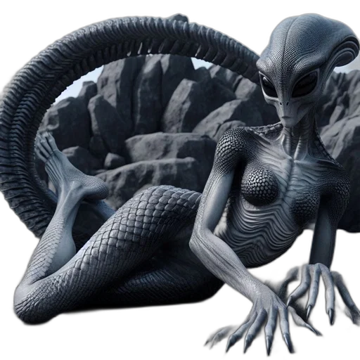 creature, dragon, animal, robot, concept art, 3d render, fantasy art, photorealistic transparent PNG cut-out