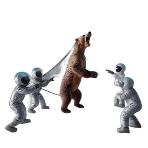 staff, robot, animal, concept art, 3d render, outer space, icy, cavern transparent PNG cut-out