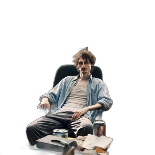 jacket, furniture, shoes, robot, concept art, photorealistic, cyberpunk, pixel art transparent PNG cut-out