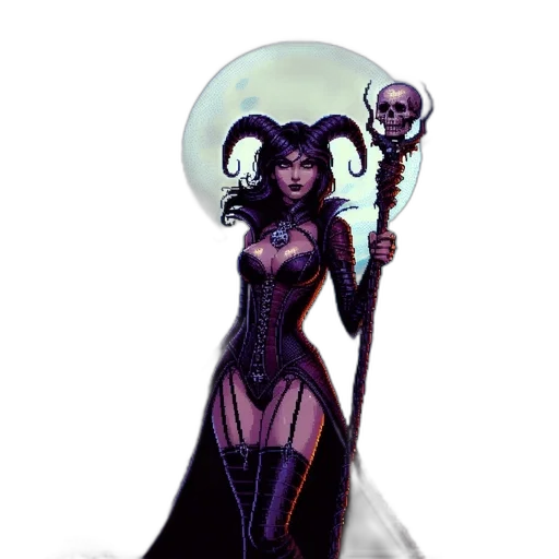 staff, fantasy art, concept art, comic book art, pixel art, dark, dimly, lit transparent PNG cut-out