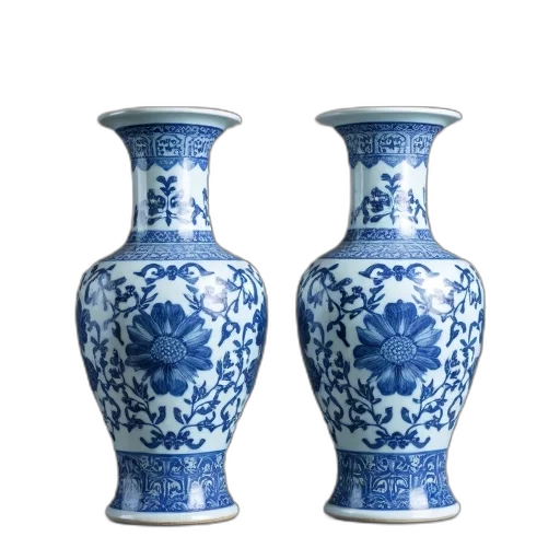 bottle, furniture, photorealistic, 3d render, blue, two, identical, white transparent PNG cut-out