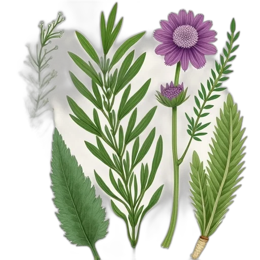 flower, crown, weapon, photorealistic transparent PNG cut-out