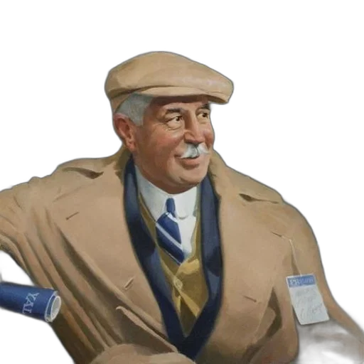 jacket, hat, staff, face, concept art, photorealistic, oil painting, comic book art transparent PNG cut-out