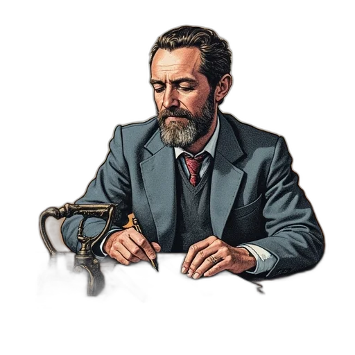 staff, furniture, face, jacket, pixel art, concept art, photorealistic, comic book art transparent PNG cut-out