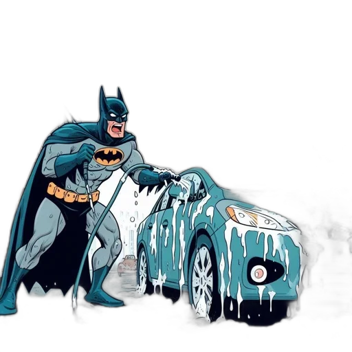 car, comic book art, concept art, cartoon, fantasy art, snow, monochrome, blue transparent PNG cut-out