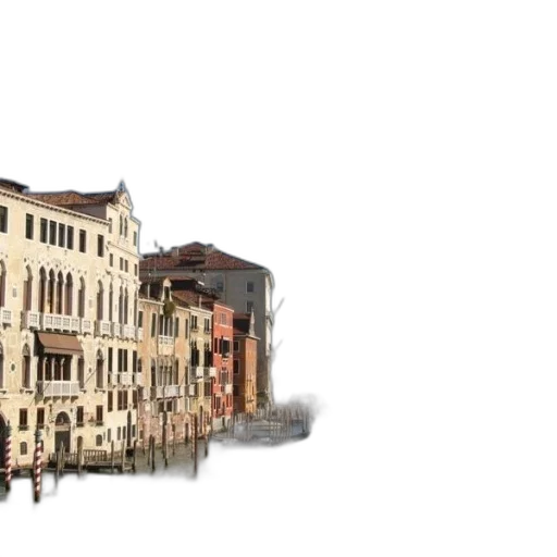 building, furniture, 3d render, photorealistic, concept art, watercolor, city street, earth tones transparent PNG cut-out