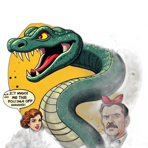 dragon, comic book art, concept art, fire, vintage-style, comic, book, cover transparent PNG cut-out