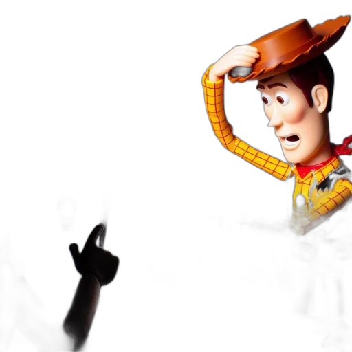 hat, robot, staff, face, concept art, 3d render, cartoon, photorealistic transparent PNG cut-out