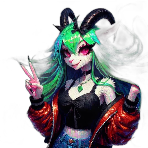 jacket, mask, dragon, cyberpunk, fantasy art, pixel art, concept art, green transparent PNG cut-out