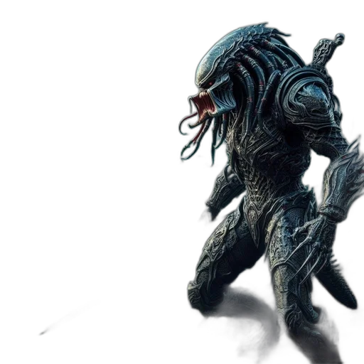 creature, dragon, mask, animal, concept art, fantasy art, 3d render, fantastical transparent PNG cut-out