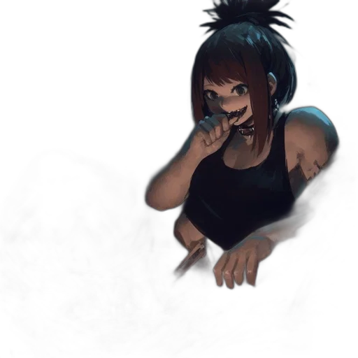creature, mask, face, staff, concept art, anime, fantasy art, pixel art transparent PNG cut-out