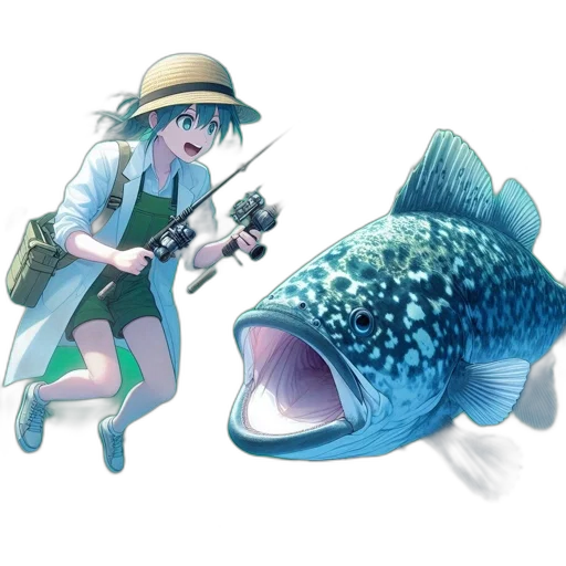 animal, hat, staff, creature, concept art, pixel art, 3d render, fantasy art transparent PNG cut-out