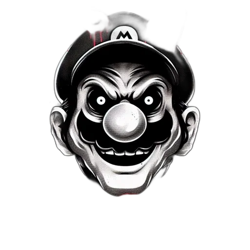 mask, crown, face, 3d render, cartoon, concept art, eerily, themed transparent PNG cut-out