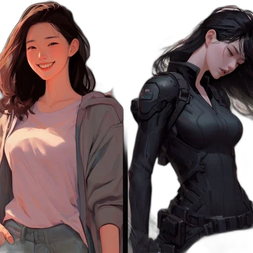 comic book art, concept art, fantasy art, pixel art, dark, monochrome, pastel, colorful transparent PNG cut-out
