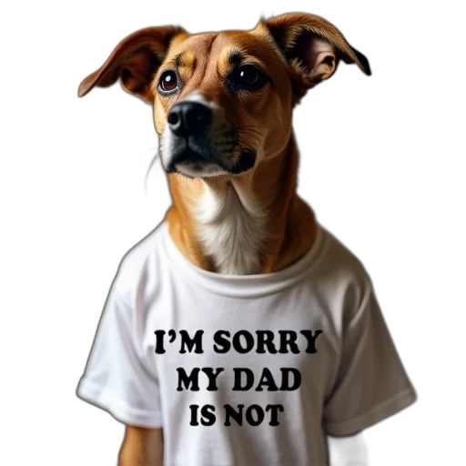 animal, dog, tee, shirt transparent PNG cut-out