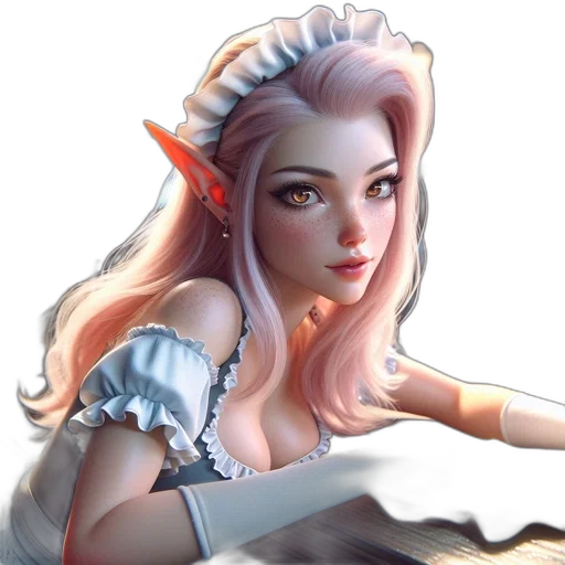 staff, dragon, face, fantasy art, concept art, pixel art, 3d render, pastel transparent PNG cut-out