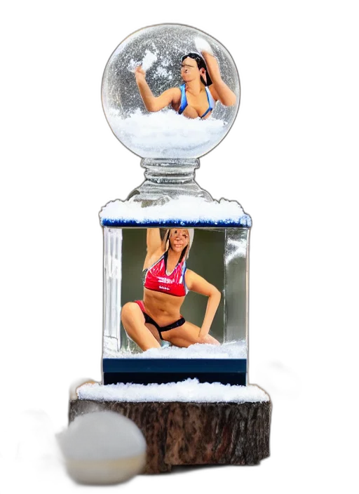 jewelry, snow, globe, mantel transparent PNG cut-out