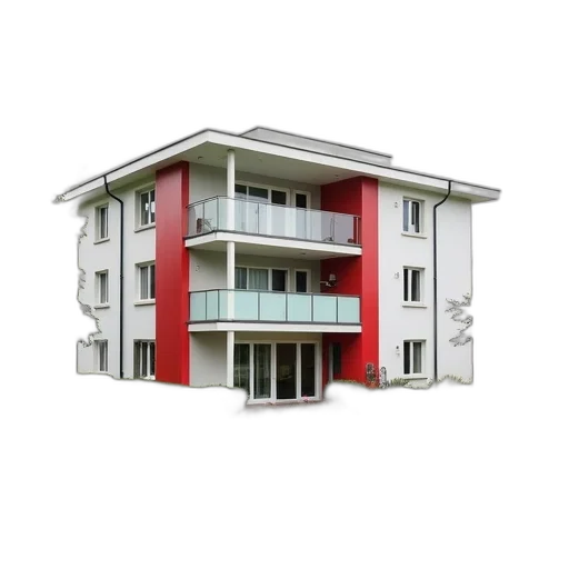 building, furniture, staff, 3d render, photorealistic, concept art, pixel art, red transparent PNG cut-out