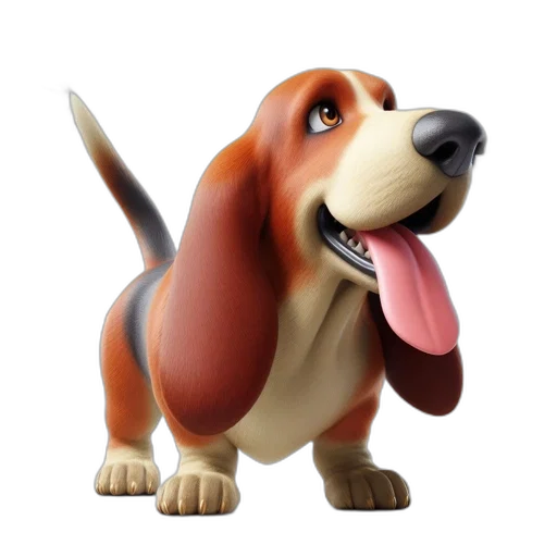 animal, creature, staff, 3d render, photorealistic, concept art, cartoon, enthusiastic transparent PNG cut-out