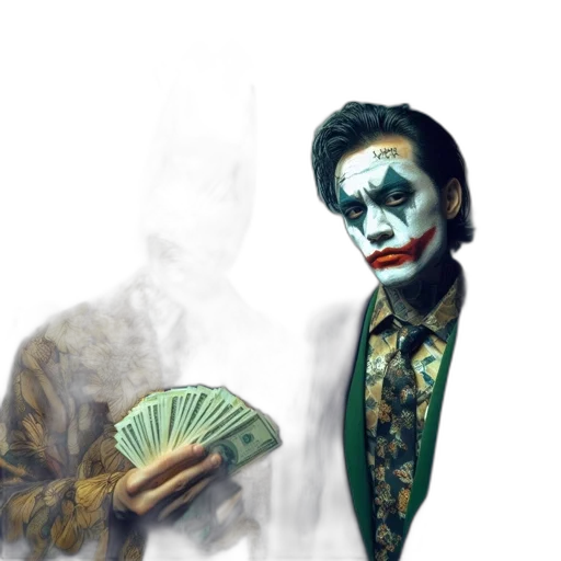 mask, face, jacket, concept art, comic book art, fantasy art, photorealistic, fire transparent PNG cut-out